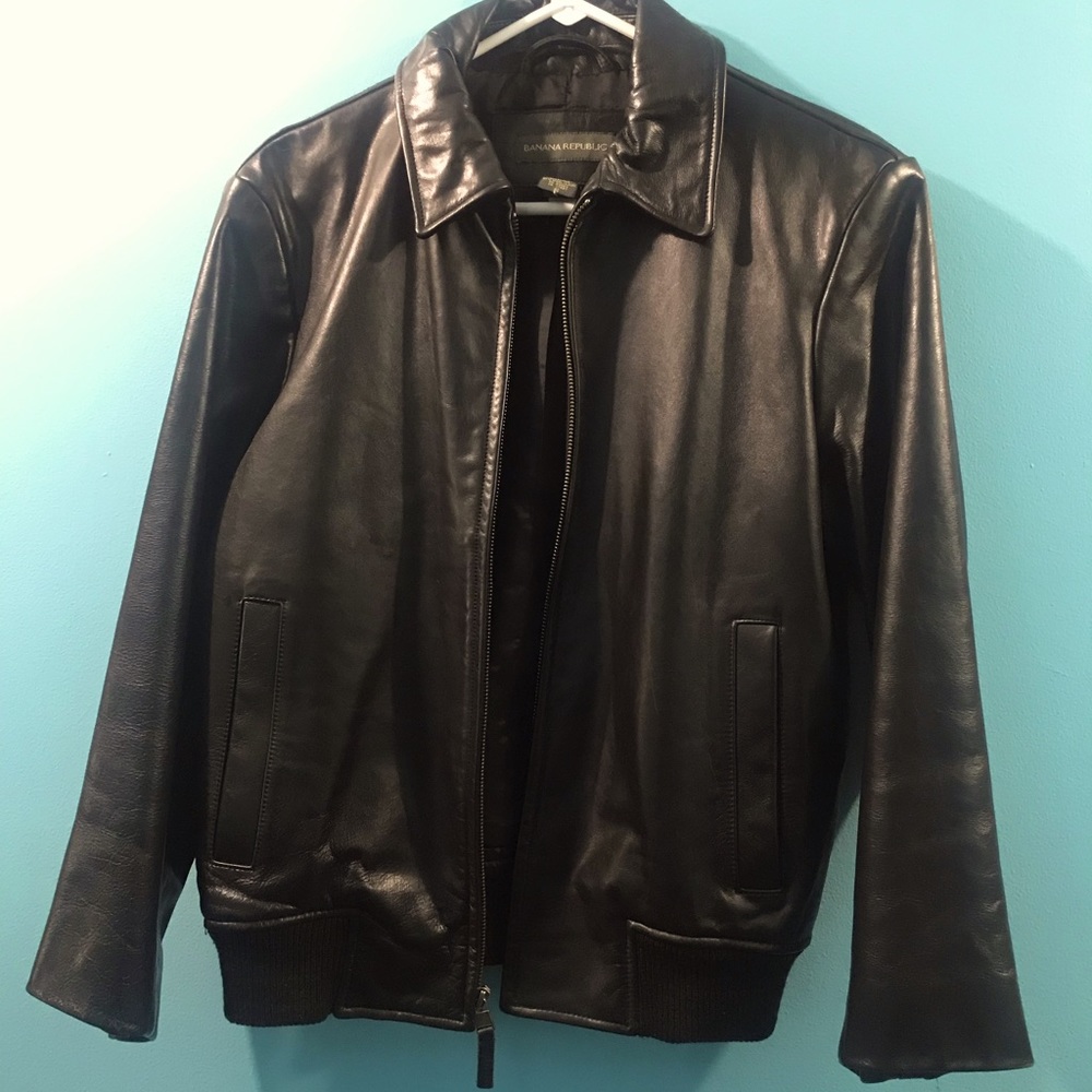 Ladies leather jacket